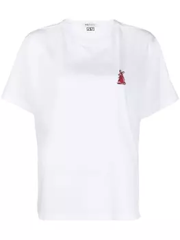 Ports 1961 футболка с вышивкой, белый