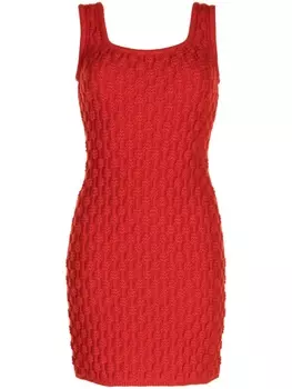 Ports 1961 платье мини без рукавов, красный