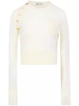 Ports 1961 шерстяной джемпер с логотипом, нейтральный цвет