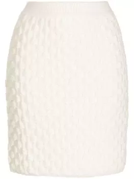 Ports 1961 юбка мини с завышенной талией, нейтральный цвет
