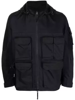 Ports V куртка с логотипом на спине, черный