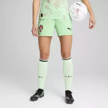 Португалия FPF W Женские шорты Puma, зеленый