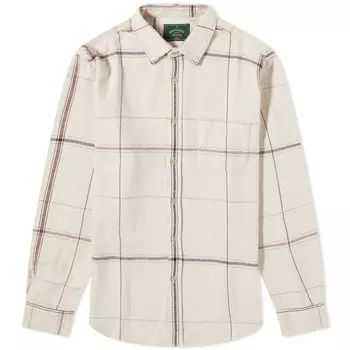 Portuguese Flannel Рубашка в клетку, экрю