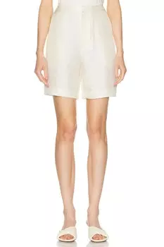 Посейдон Шорты Loulou Studio, слоновая кость