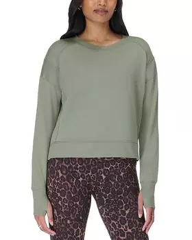 После Уроков Короткий Свитшот Sweaty Betty, зеленый