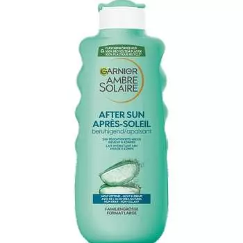 После загара Алоэ Вера Успокаивающее 24-часовое увлажняющее молочко XL Garnier, 400 ml