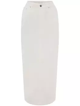 Posse джинсовая юбка Harvey, белый