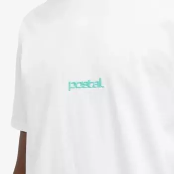Postal Мини-футболка с логотипом, белый
