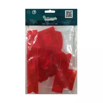 Постапокалиптические шаблоны - красные, Game Accessories - Friends of Gaslands (Customeeple)