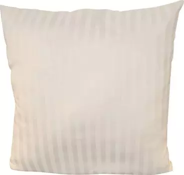 Постельное белье 135х200 + 80х80 сатин HOTEL DAMASK хлопок премиум-класса 1 шт., чехол на подушку шампанское ок MB Warenhandel24