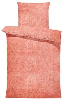 Постельное белье 135х200 см, крапчатый, под камень, терракота, современная микрофибра One-Home