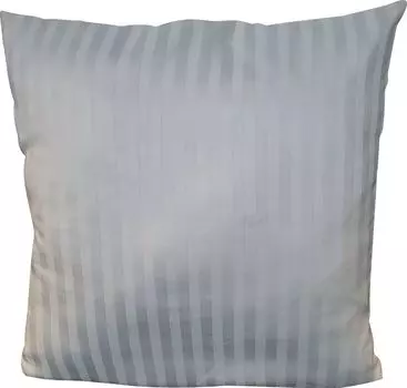 Постельное белье 135x200 + 80x80 сатин HOTEL DAMASK хлопок премиум-класса 1 шт., чехол на подушку серебро ок MB Warenhandel24