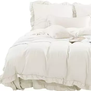 Постельное белье 160Х200, комплект постельного белья с наволочкой + наволочка 70Х80, твердая микрофибра SIiN, бежевый