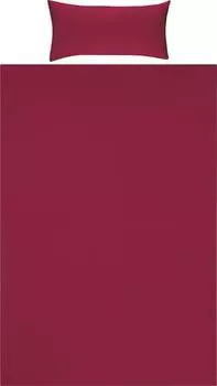 Постельное белье 206273 2 шт. Erwin Mller, красный