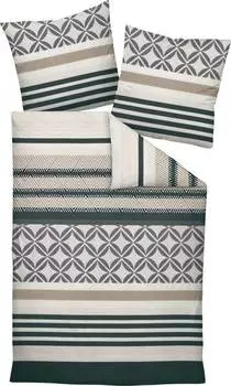 Постельное белье 207174 2 шт. Janine, черный