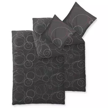 Постельное белье 4 предм./трендовое 155x220 Cariba хлопок Renforce aqua-textil