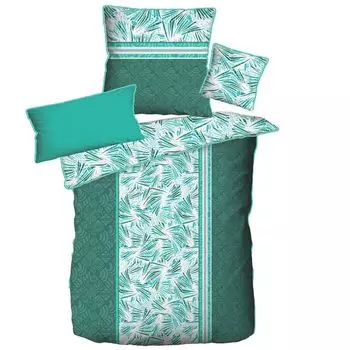 Постельное белье Aboutyourhome Двустороннее постельное белье из микрофибры 135х200, 80х80 комплект орнаментов, розовый / 2 шт aboutyourhome-shop