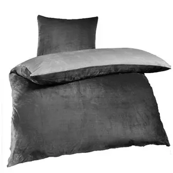 Постельное белье Aboutyourhome Двустороннее постельное белье зимнее Cashmere Touch Fleece однотонное 135x200 80x80, 2 шт. / Бежевый aboutyourhome-shop