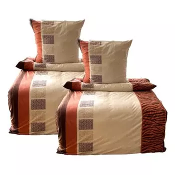 Постельное белье aboutyourhome флисовое постельное белье зимнее животное дизайн сафари 135х200 80х80, 4 шт aboutyourhome-shop