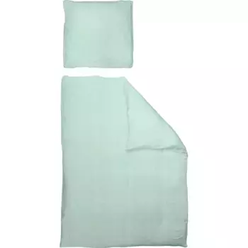 Постельное белье Adam «Льняное постельное белье Scribble», изготовлено из экологически чистого хлопка, светло-голубой