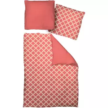 Постельное белье Adam «Марокканский Шираз» с клетчатым узором, красный
