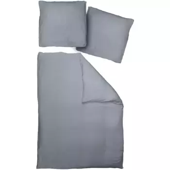 Постельное белье Adam «Uni Collection», в простом дизайне, цвет knigsblau