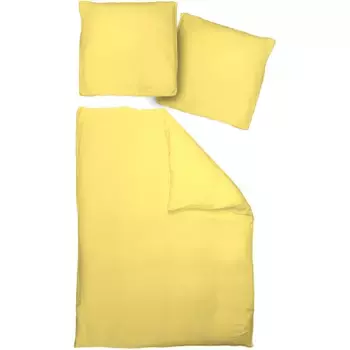 Постельное белье Adam «Uni Collection», в простом дизайне, цвет sonne