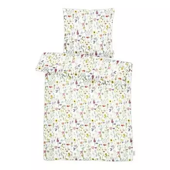 Постельное белье Apelt Carlotta, 135x200x0,5 см цвет mehrfarbig/wei