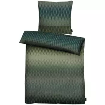 Постельное белье APELT «Rick», сертифицировано GOTS – изготовлено из экологически чистого хлопка, цвет petrol