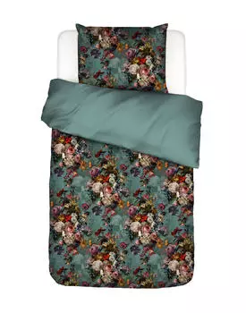 Постельное белье белье сатин Essenza, зеленый