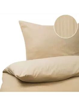 Постельное белье Beliani 3 tlg AVONDALE, бежевый