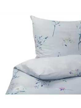 Постельное белье Beliani 3 tlg EVERGREEN, синий