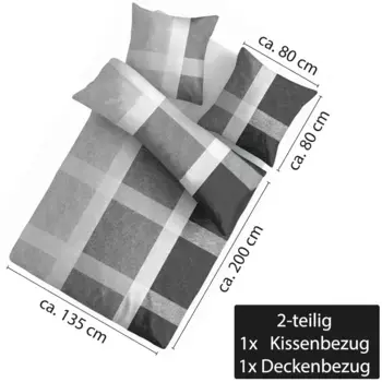 Постельное белье Bestlivings, серый