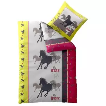 Постельное белье Biber Kids 135х200 My Horse хлопок бобр 140г/м CelinaTex