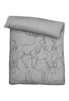 Постельное белье Biberna, серый