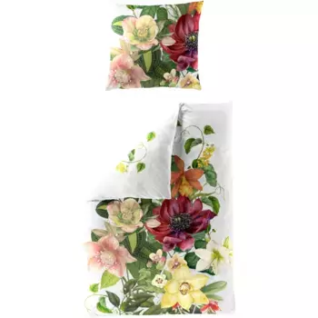 Постельное белье BIERBAUM «5292», мако-сатин, 100% хлопок, легкое в уходе, цвет bunt