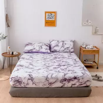 Постельное белье CANDeal, фиолетовый