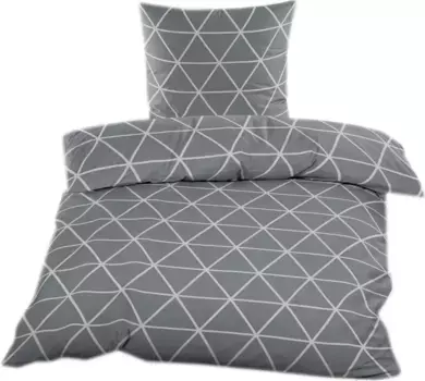 Постельное белье Casa Colori, серый