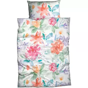 Постельное белье CASATEX «Флорина», яркий цветочный дизайн, цвет multicolor