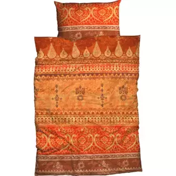 Постельное белье CASATEX «Инди», романтичное, восточное, мягкое и уютное, цвет terra