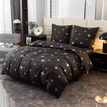 Постельное белье Cotton Market, черный