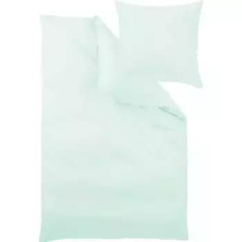 Постельное белье Curt Bauer «Атласное постельное белье Uni-Mako, сертифицированное OEKO-TEX и Made in Green», цвет silberjade