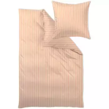 Постельное белье Curt Bauer «Belluno», узкие полоски, цвет toffee