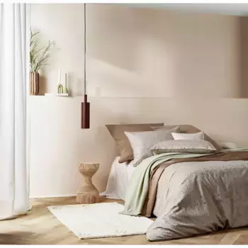 Постельное белье Curt Bauer «Любовь», повсюду разбросаны цветочные ветки в форме сердца, цвет agave