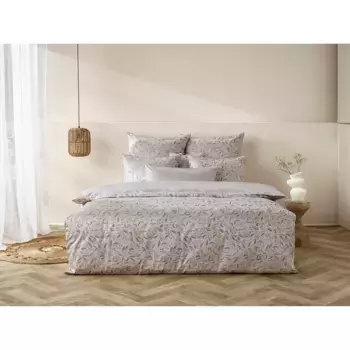 Постельное белье Curt Bauer «Малин», цветы с распростертыми листьями, цвет melba