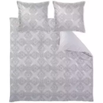 Постельное белье Curt Bauer «Shirley», орнамент пейсли, серо-коричневый