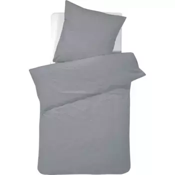 Постельное белье Damai «Органик Сатин» в элегантных тонах, серый