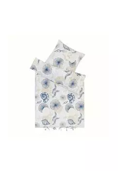 Постельное белье Dewey синий/белый Loberon, цвет Gesamt Breite Blau