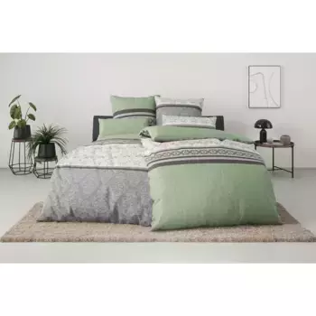 Постельное белье для дома «ПИА», романтическое постельное белье различного качества, от размера 135х200см Home Affaire, зеленый