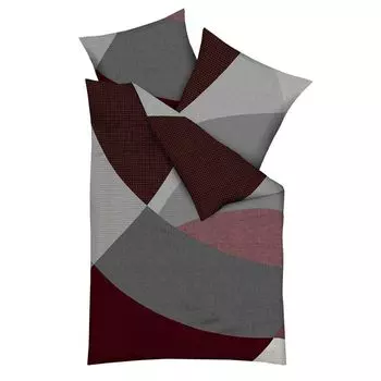 Постельное белье Dream Sleep Beaver Vista 140х200 см + 70х90 см рубин Traumschlaf
